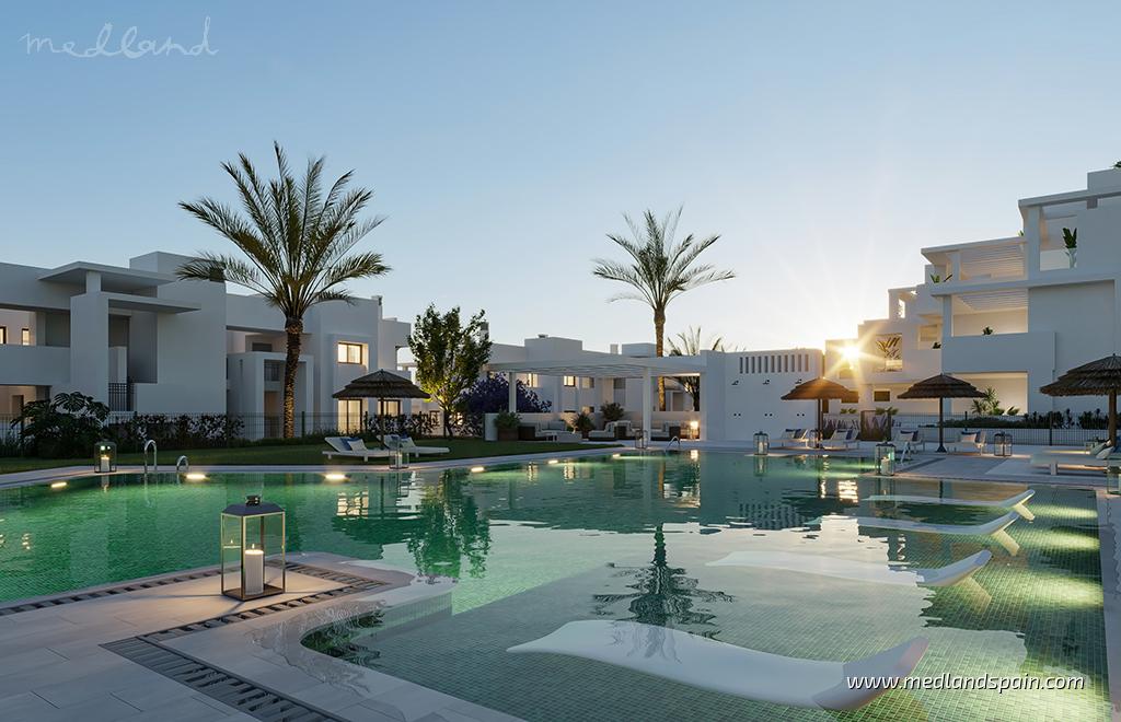 Apartament w Estepona, Malaga, Hiszpania 3 sypialnie, 145 mkw. nr 104848