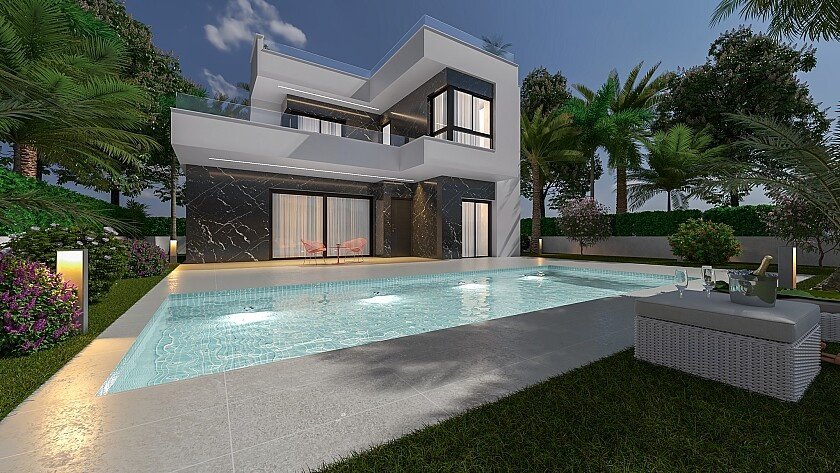 Villa in Ciudad Quesada, Alicante, Spain 3 bedrooms, 136 sq.m. No. 103543