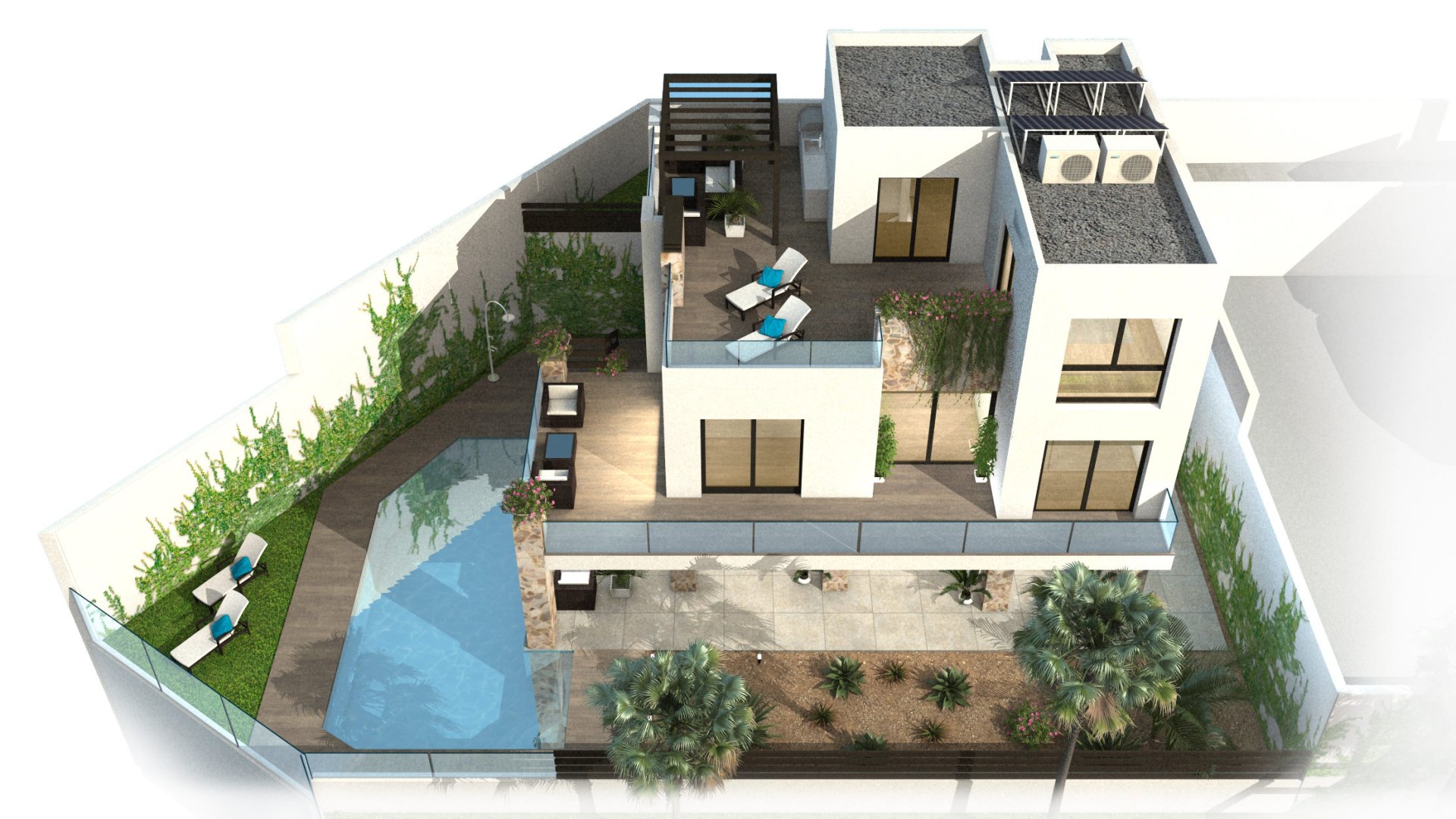 Villa in Ciudad Quesada, Alicante, Spanien 3 Schlafzimmer, 302 m2 Nr. 161531