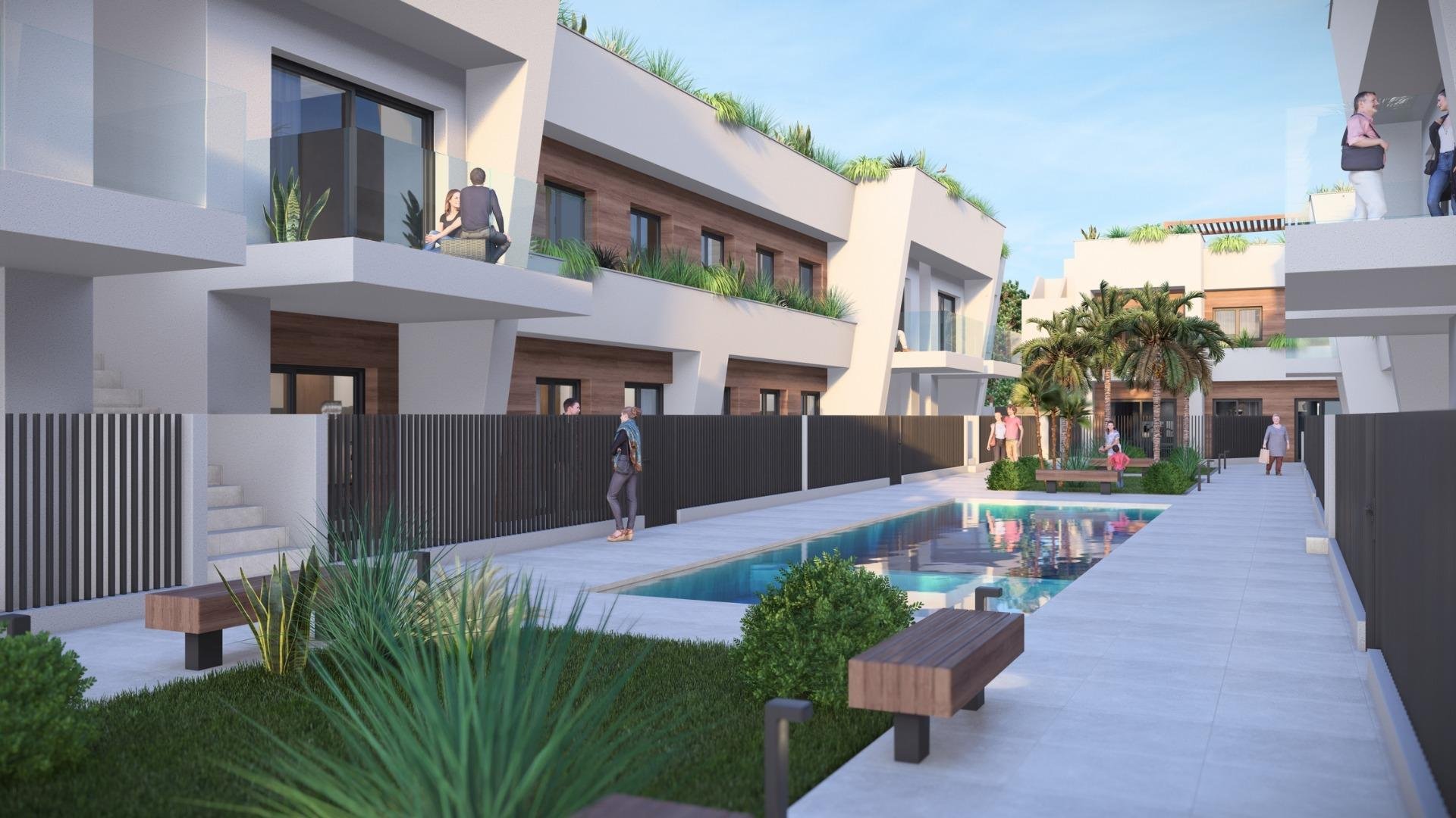 Bungalow à Torre-Pacheco, Murcia, Espagne 2 chambres, 68 m2 No. 112703