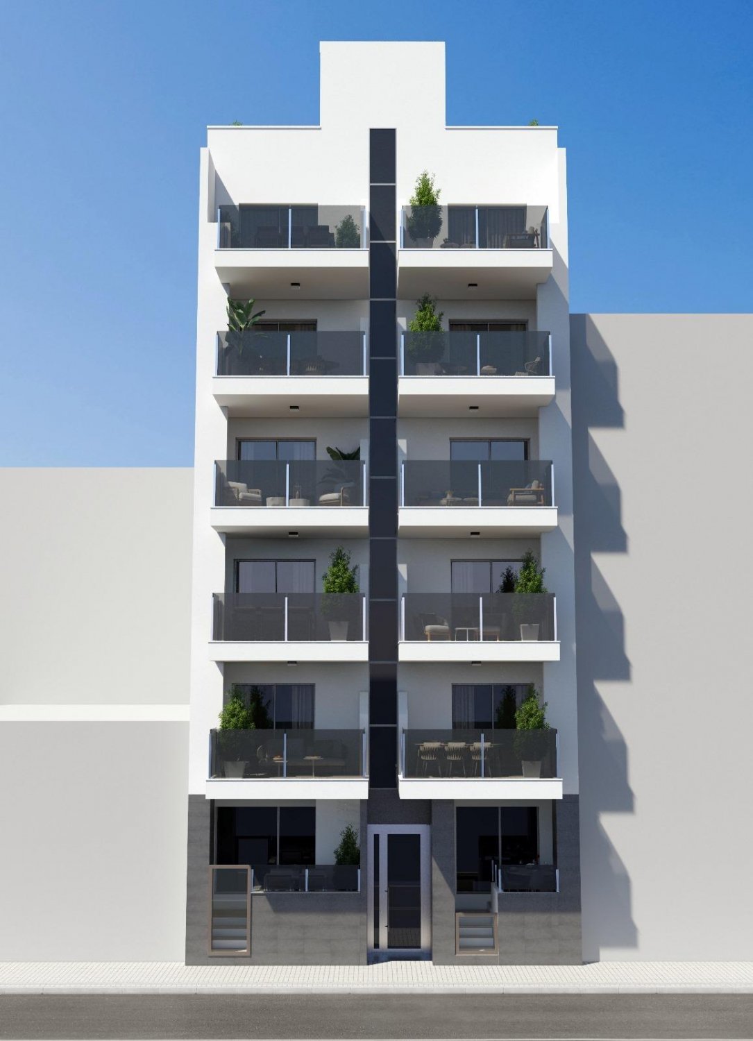 Lägenhet i Torrevieja, Alicante, Spanien 3 sovrum, 96 kvm. Nr. 112746