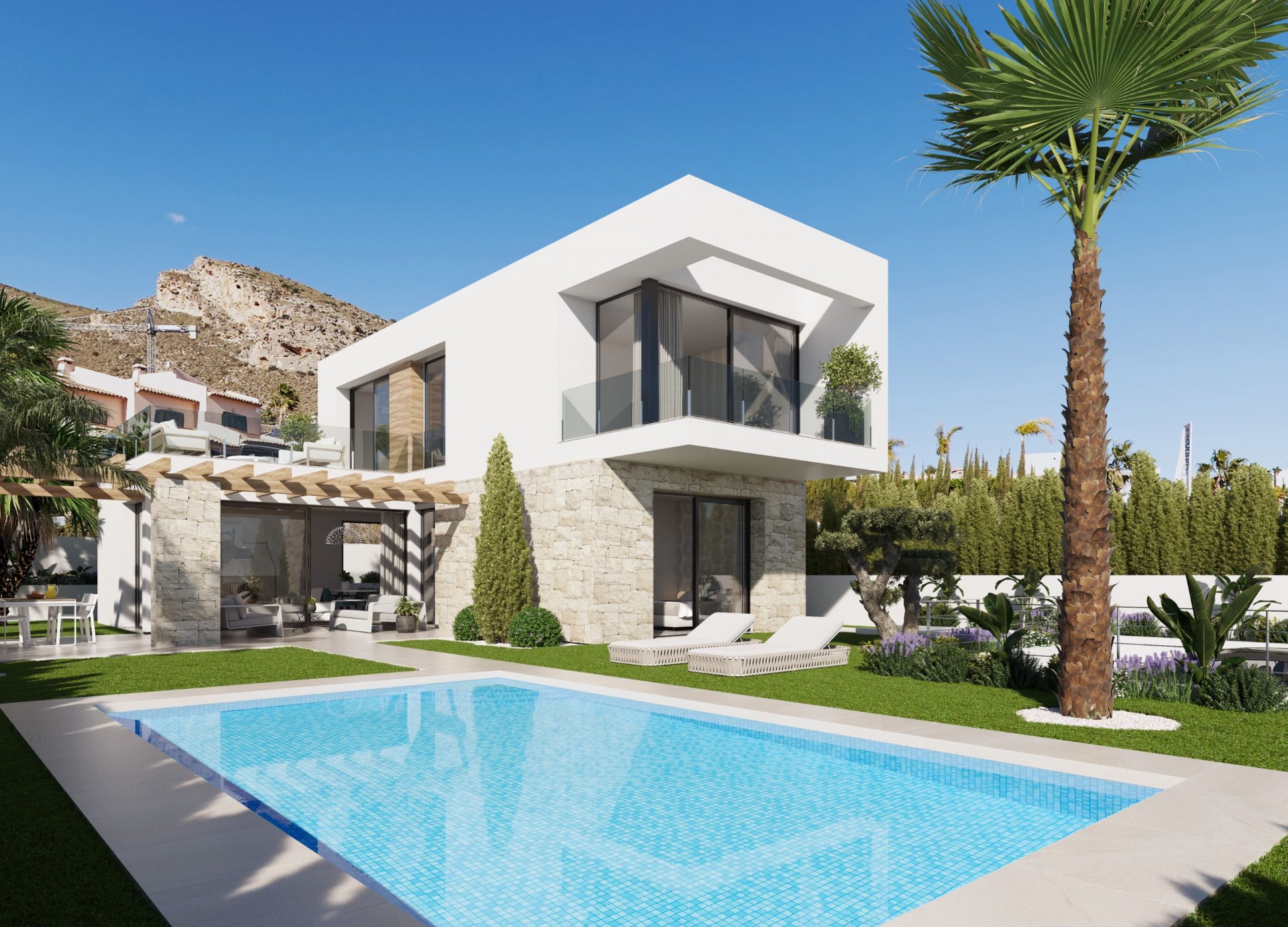 Willa w Finestrat, Alicante, Hiszpania 3 sypialnie, 222 mkw. nr 95081