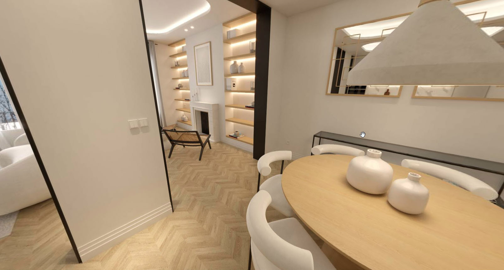 Appartamento a Madrid, Spagna 3 camere da letto, 167 mq. N° 84524