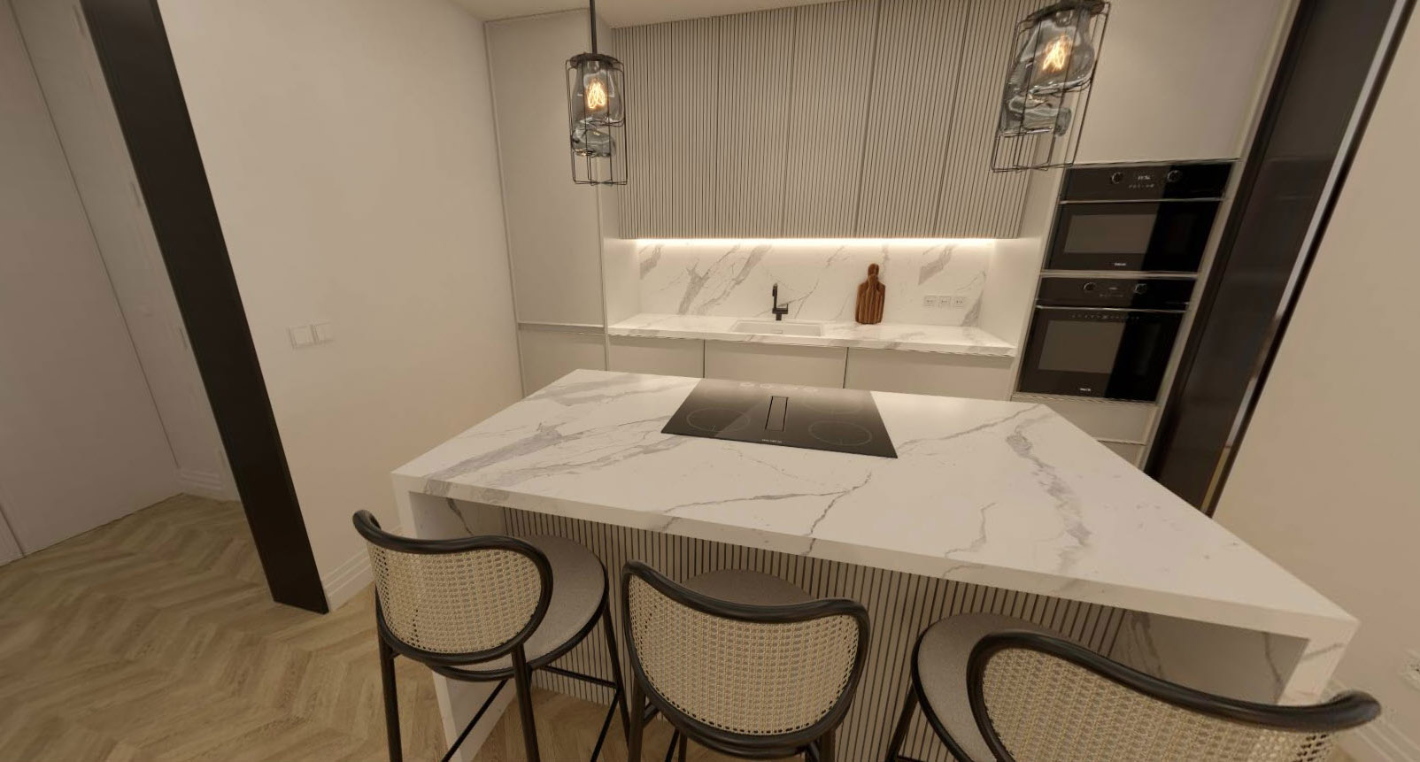 Appartamento a Madrid, Spagna 3 camere da letto, 167 mq. N° 84524