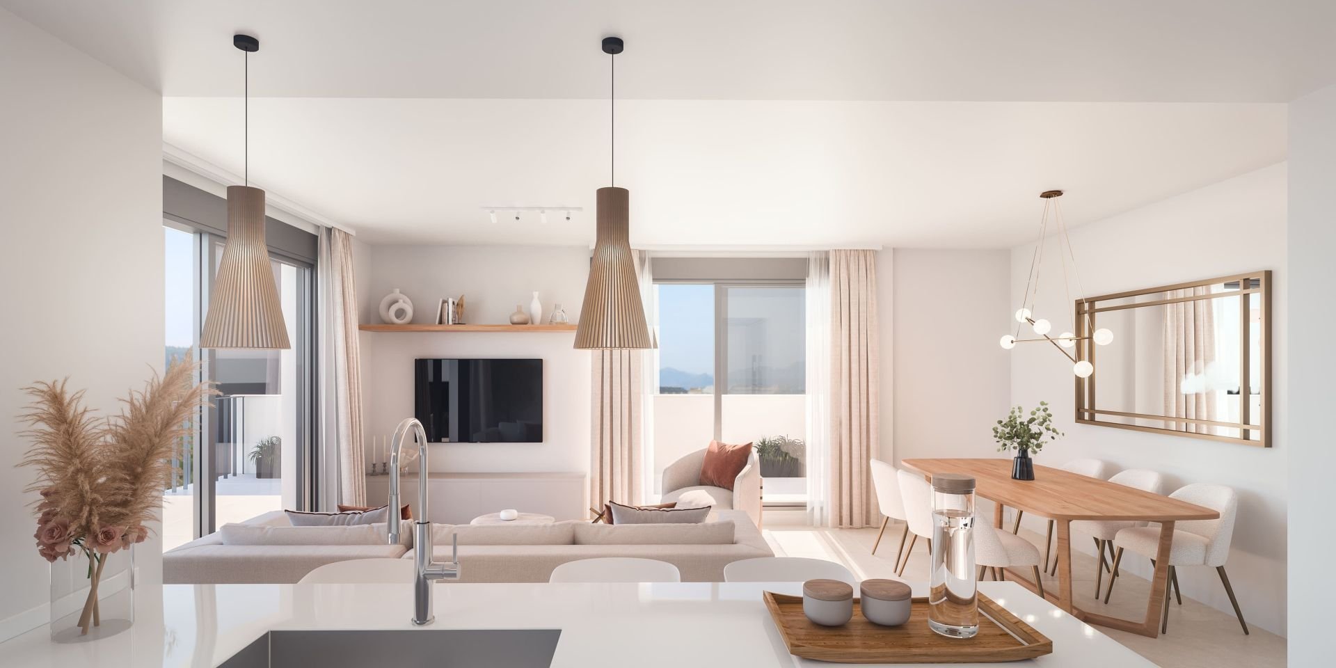 Apartament w Denia, Alicante, Hiszpania 2 sypialnie, 87 mkw. nr 95414