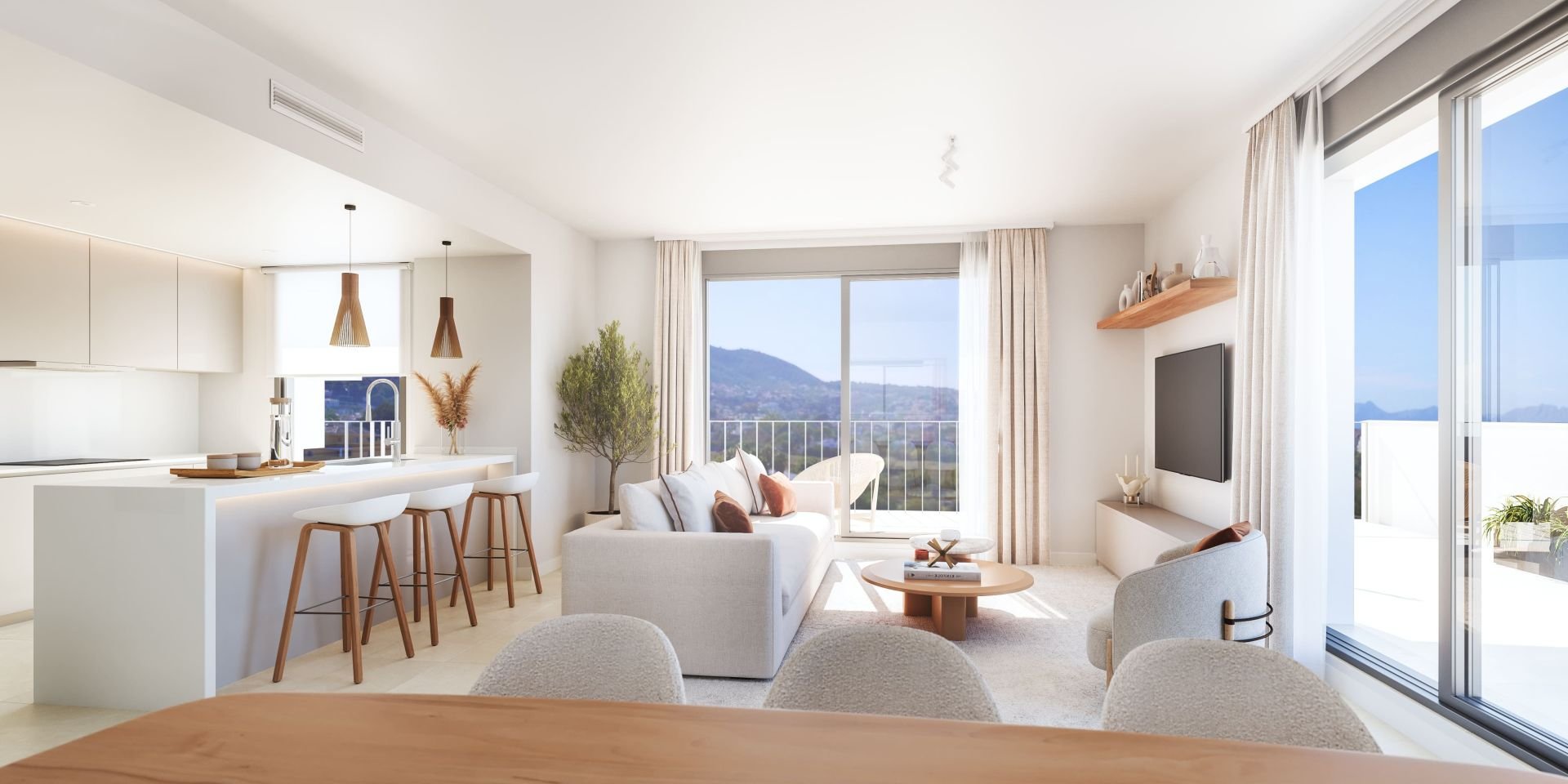 Apartament w Denia, Alicante, Hiszpania 2 sypialnie, 87 mkw. nr 95414