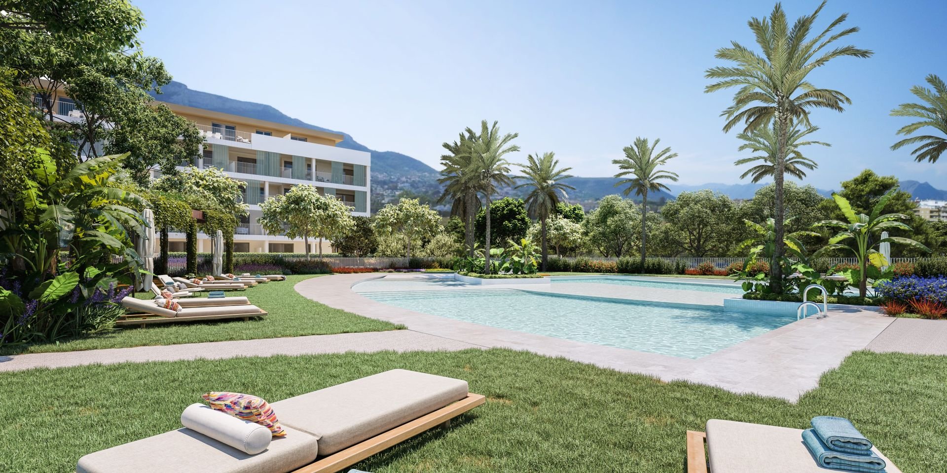 Apartament w Denia, Alicante, Hiszpania 2 sypialnie, 87 mkw. nr 95414