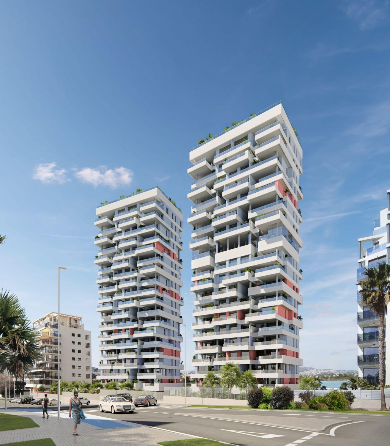 Lägenhet i Calpe, Alicante, Spanien 3 sovrum, 124 kvm. Nr. 95418