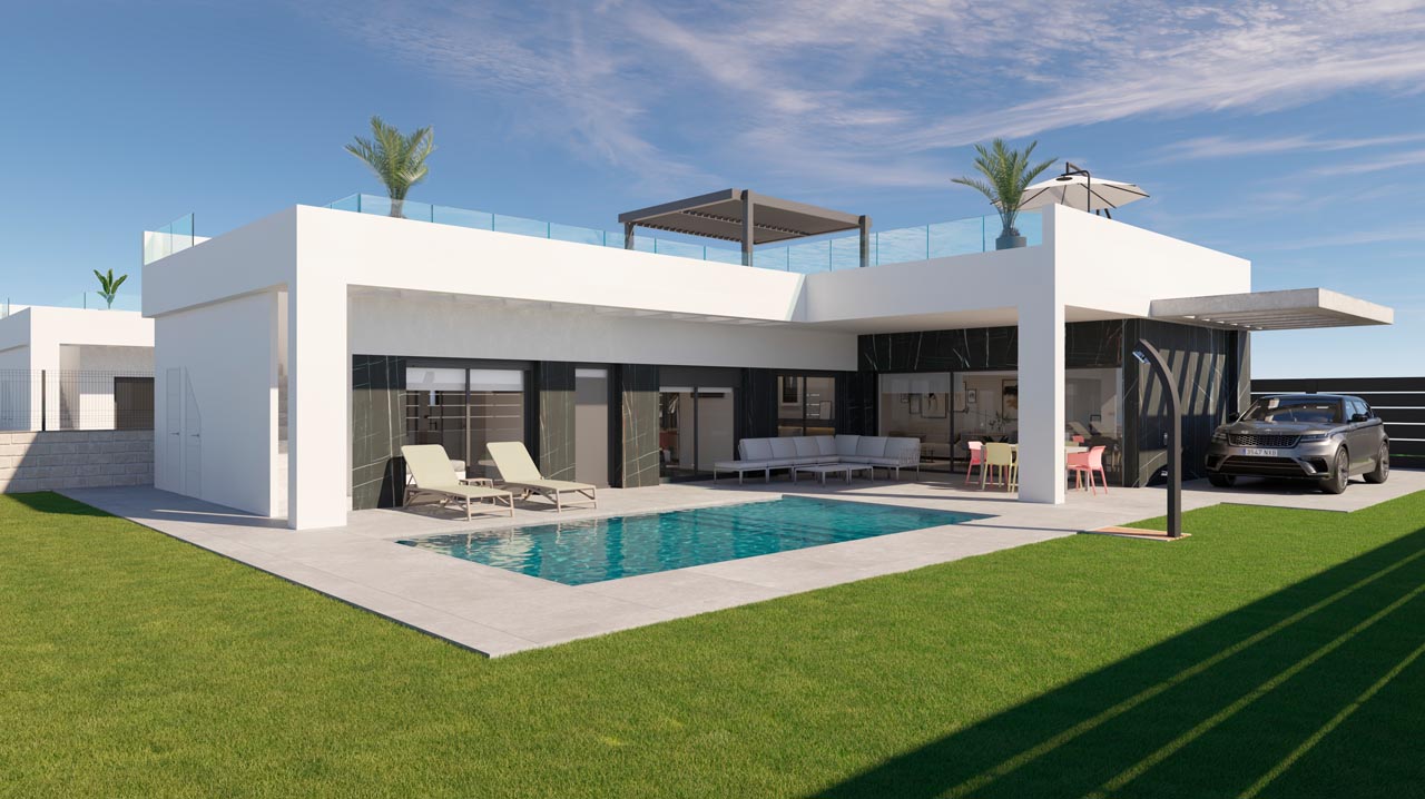 House in Algorfa, Alicante, Spain 3 bedrooms, 130 sq.m. No. 101534