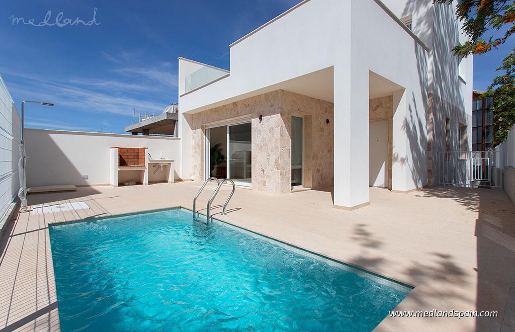Villa i Hondon De Las Nieves, Alicante, Spanien 3 sovrum, 230 kvm. Nr. 104812