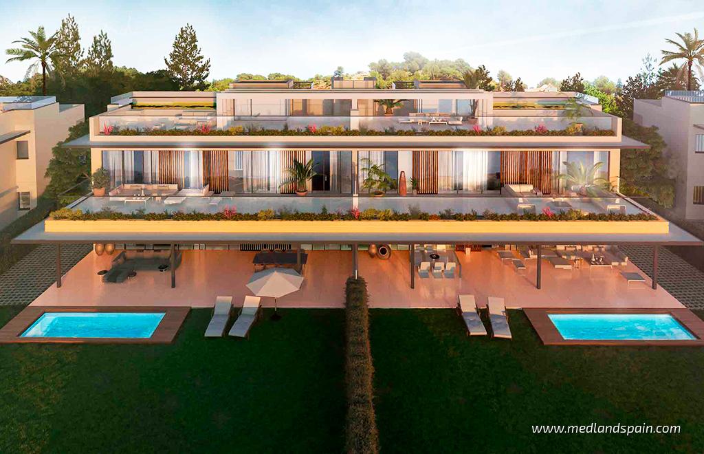 Appartamento a Marbella, Malaga, Spagna 3 camere da letto, 156 mq. N° 104843