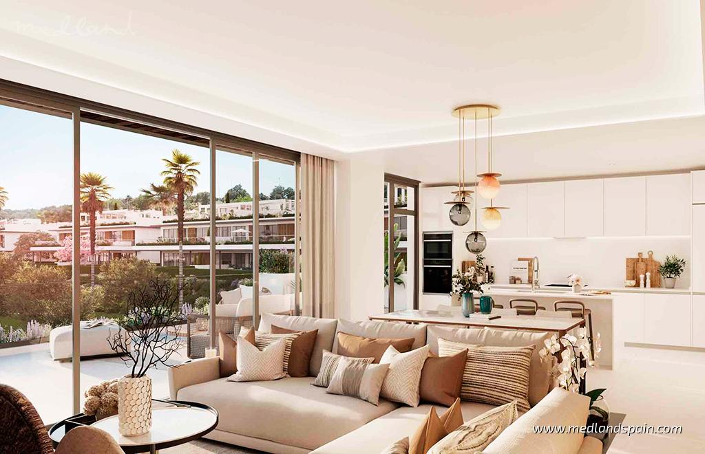 Appartamento a Marbella, Malaga, Spagna 3 camere da letto, 156 mq. N° 104843