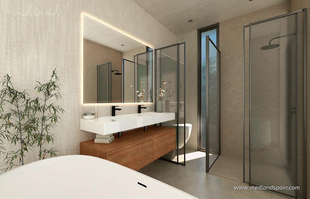 Villa en Mijas Costa, Málaga, España 3 dormitorios, 226 m2 No. 55841