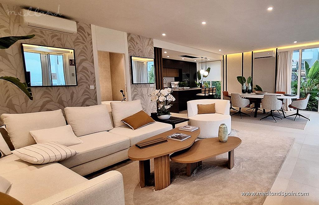 Villa en Mijas Costa, Málaga, España 3 dormitorios, 226 m2 No. 55841