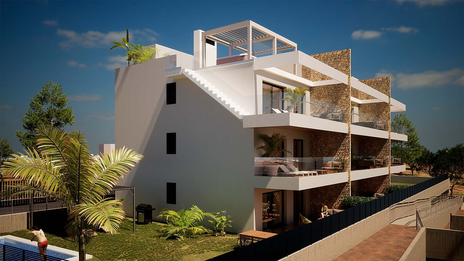 Apartamento en Finestrat, Alicante, España 2 dormitorios, 89 m2 No. 92926