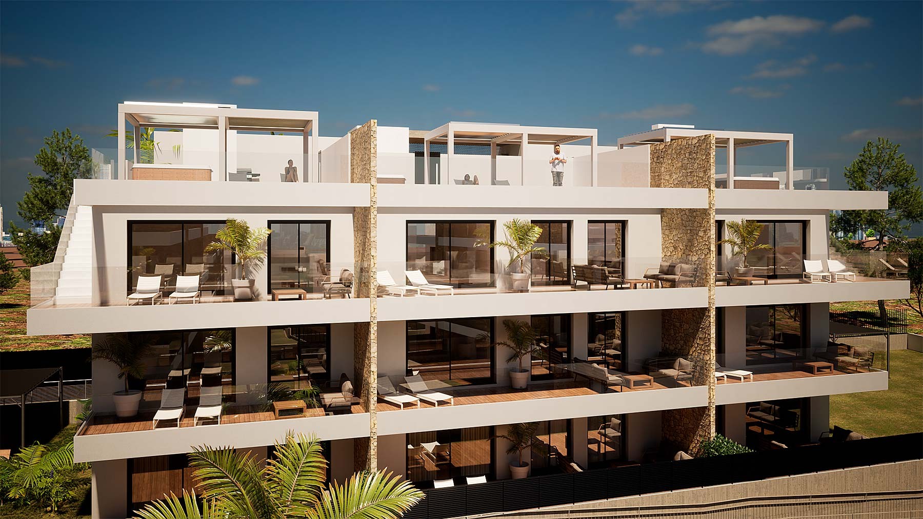 Apartamento en Finestrat, Alicante, España 2 dormitorios, 89 m2 No. 92926