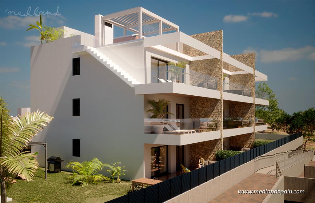 Dzīvoklis Finestrat, Alicante, Spānijā 2 istabas, 73 m2 Nr. 108456