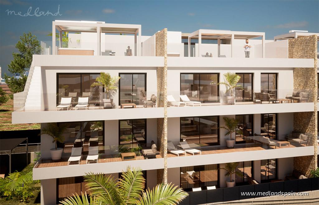 Dzīvoklis Finestrat, Alicante, Spānijā 2 istabas, 73 m2 Nr. 108456