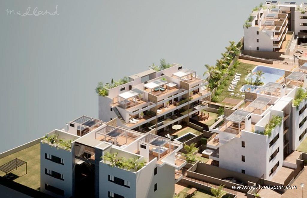 Wohnung in Finestrat, Alicante, Spanien 2 Schlafzimmer, 88 m2 Nr. 108455