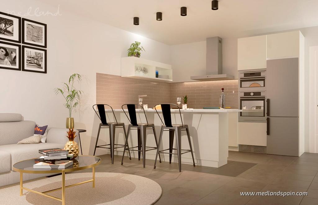 Wohnung in Finestrat, Alicante, Spanien 2 Schlafzimmer, 88 m2 Nr. 108455