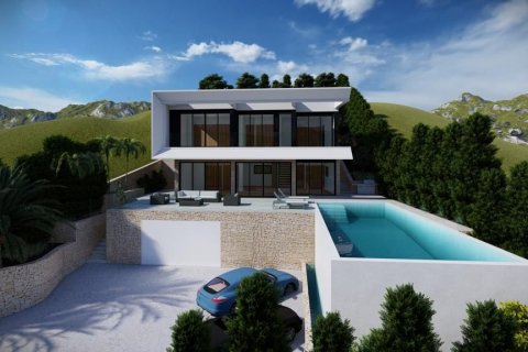 Villa i Altea, Alicante, Spanien 4 sovrum, 331 kvm. Nr. 95577