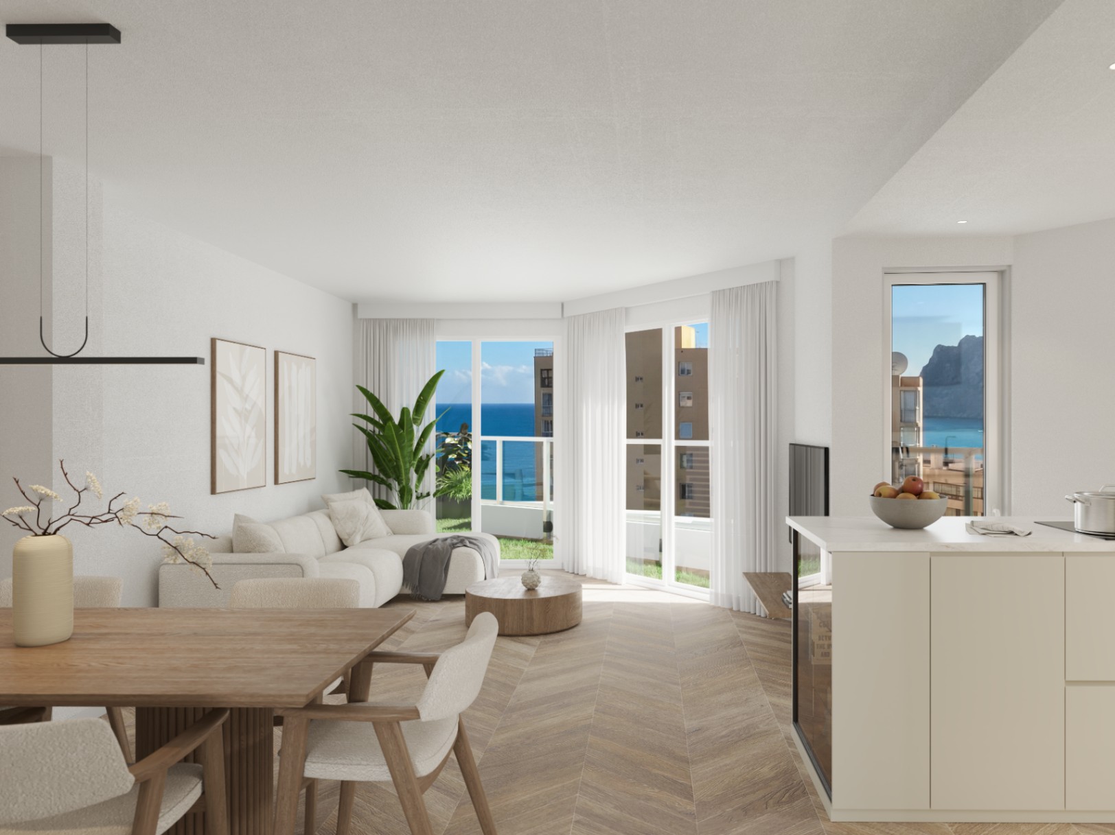 Penthauss Calpe, Alicante, Spānijā 3 istabas, 307 m2 Nr. 113431