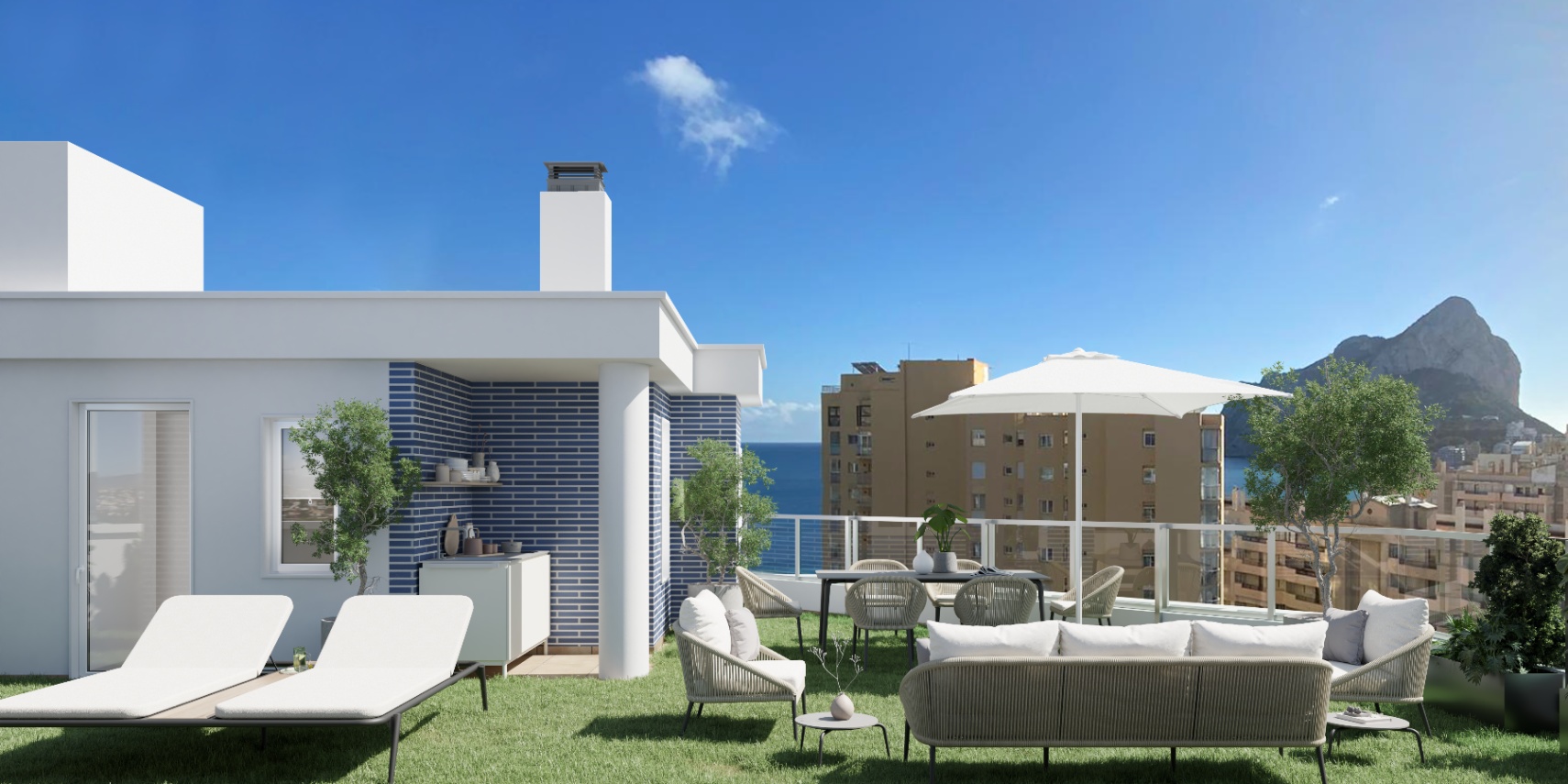 Penthauss Calpe, Alicante, Spānijā 3 istabas, 307 m2 Nr. 113431