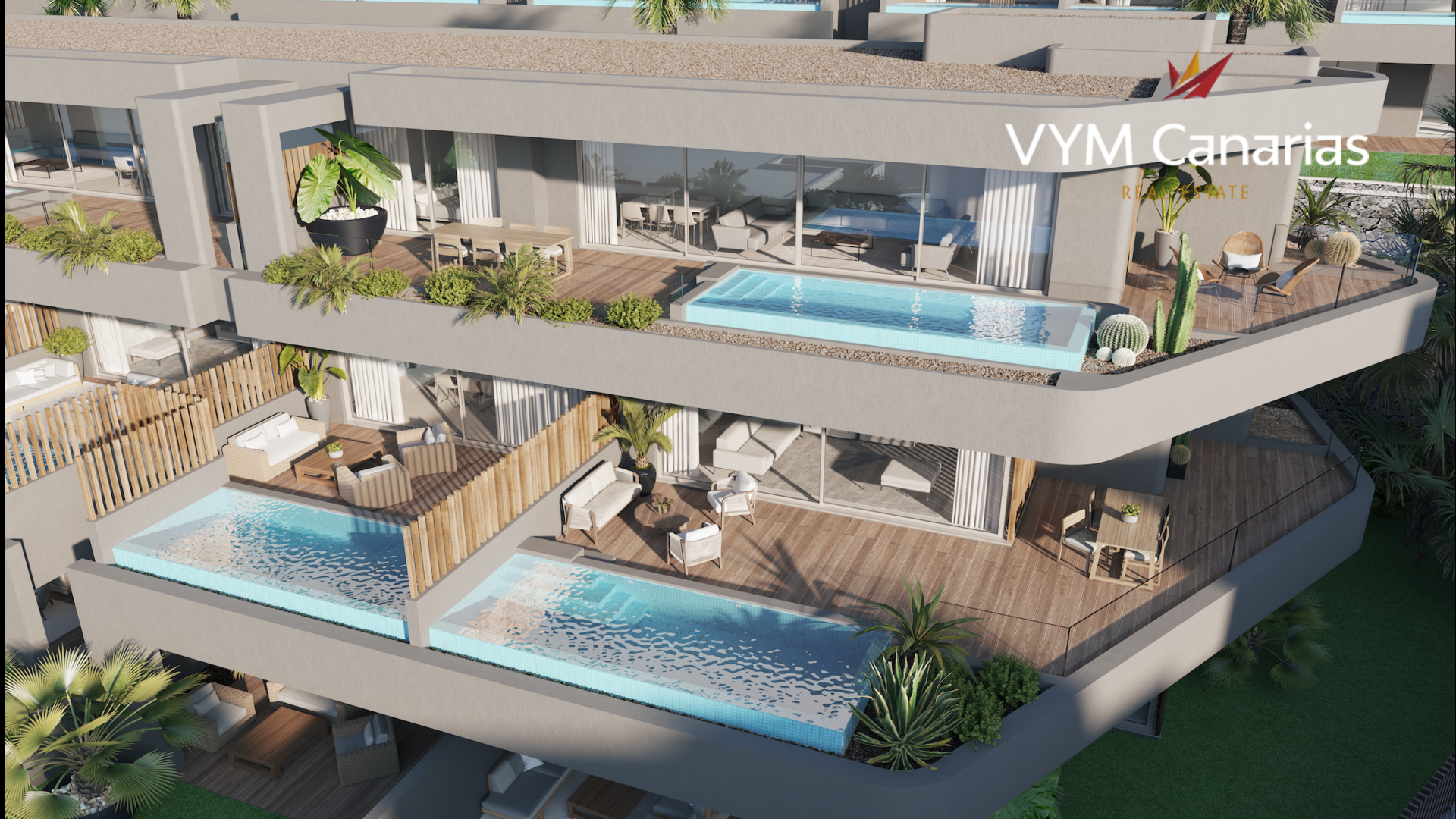Duplex a Adeje, Tenerife, Spagna 3 camere da letto, 142 mq. N° 84397