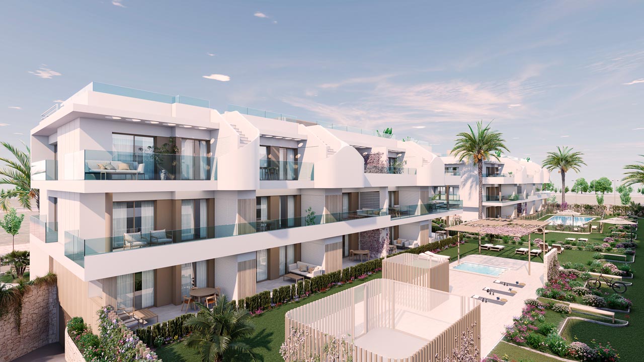 Penthauss Pilar de la Horadada, Alicante, Spānijā 3 istabas, 95 m2 Nr. 113602