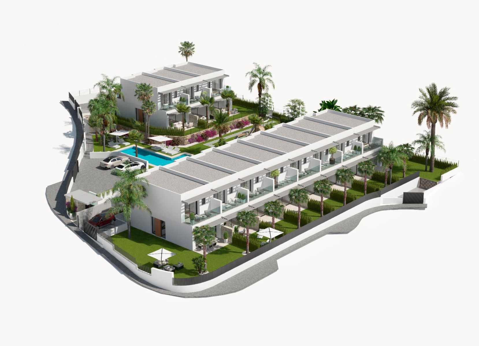 Villa in Finestrat, Alicante, Spanien 3 Schlafzimmer, 106 m2 Nr. 95312