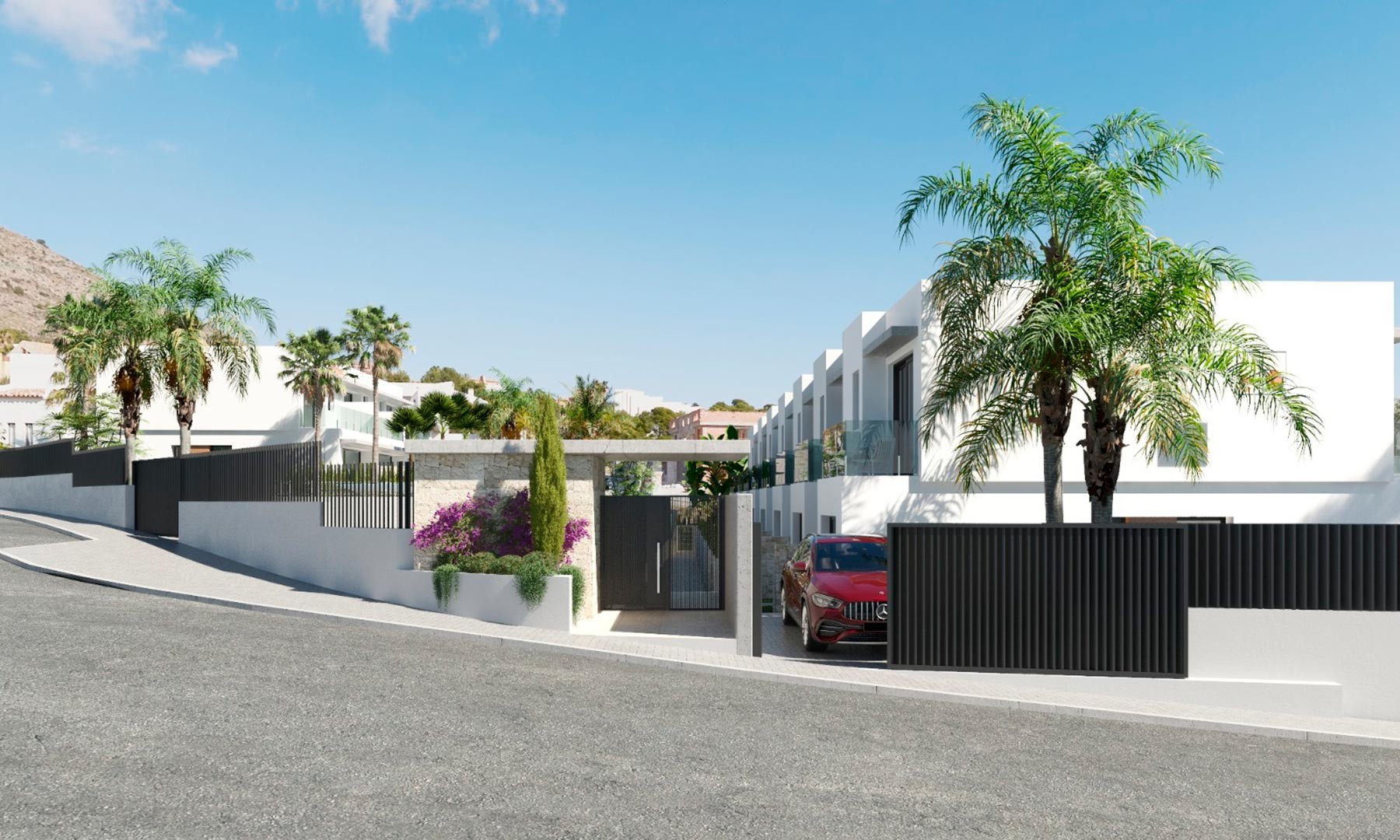 Villa in Finestrat, Alicante, Spanien 3 Schlafzimmer, 106 m2 Nr. 95312