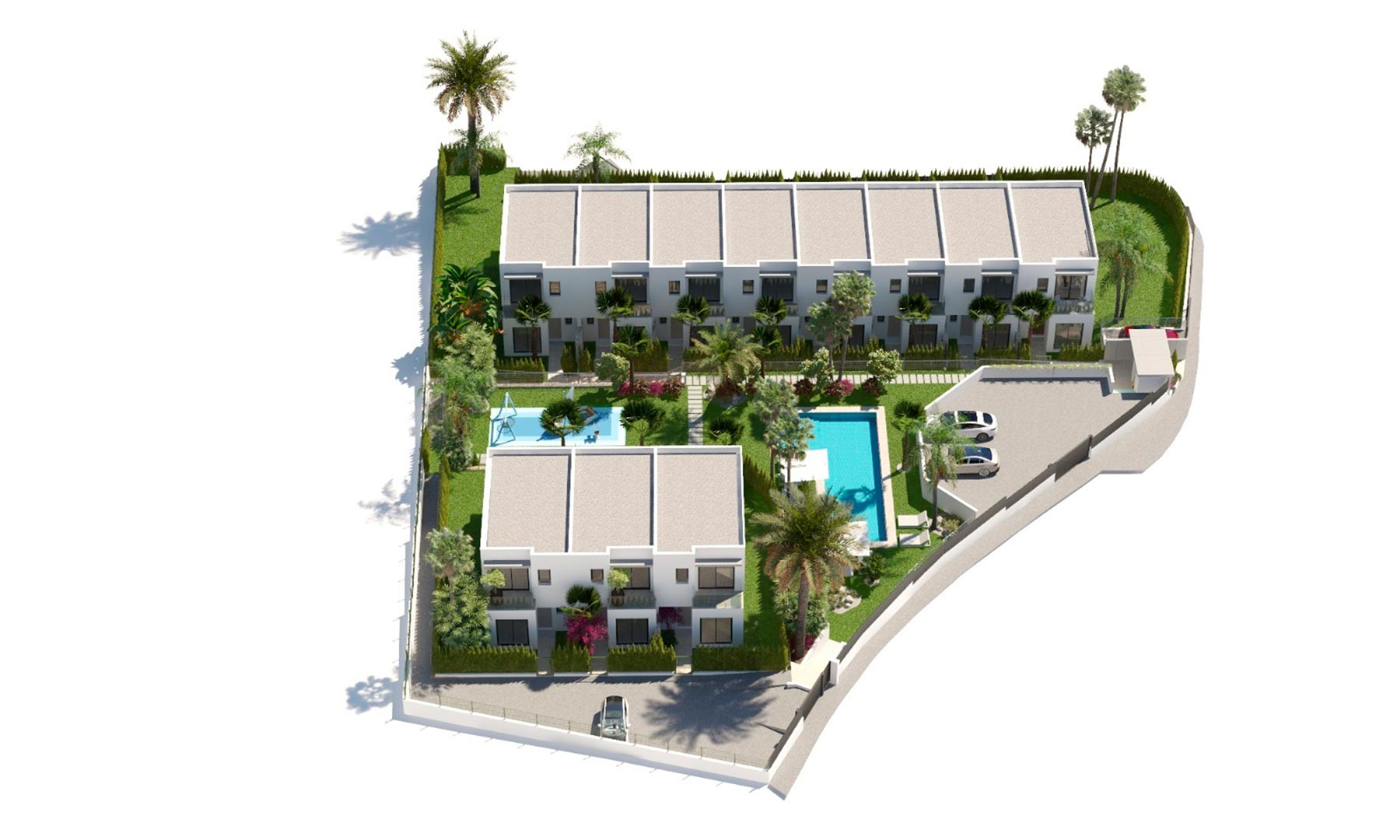 Villa in Finestrat, Alicante, Spanien 3 Schlafzimmer, 106 m2 Nr. 95312