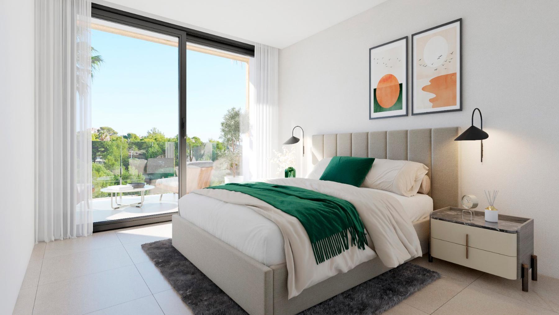 Villa in Finestrat, Alicante, Spanien 3 Schlafzimmer, 106 m2 Nr. 95312