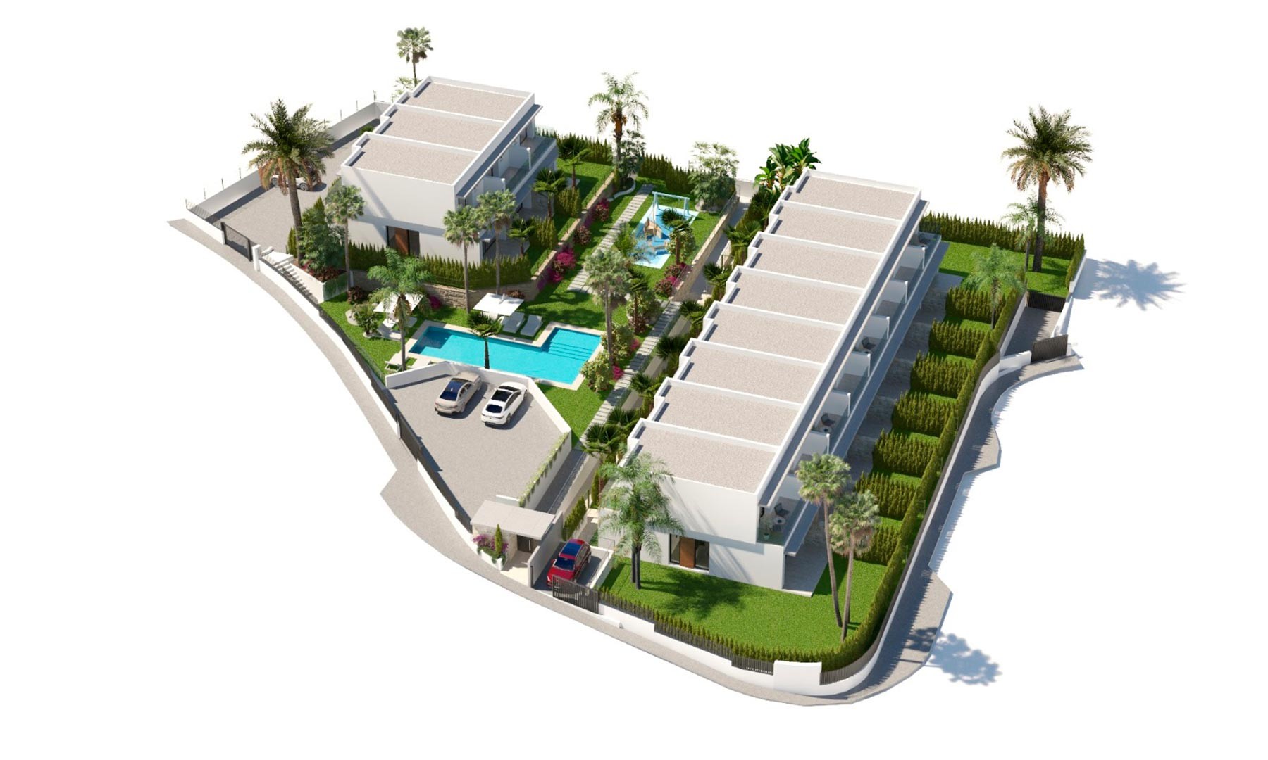 Villa in Finestrat, Alicante, Spanien 3 Schlafzimmer, 106 m2 Nr. 95312