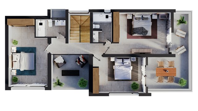 Villa a Calpe, Alicante, Spagna 3 camere da letto, 234 mq. N° 96954