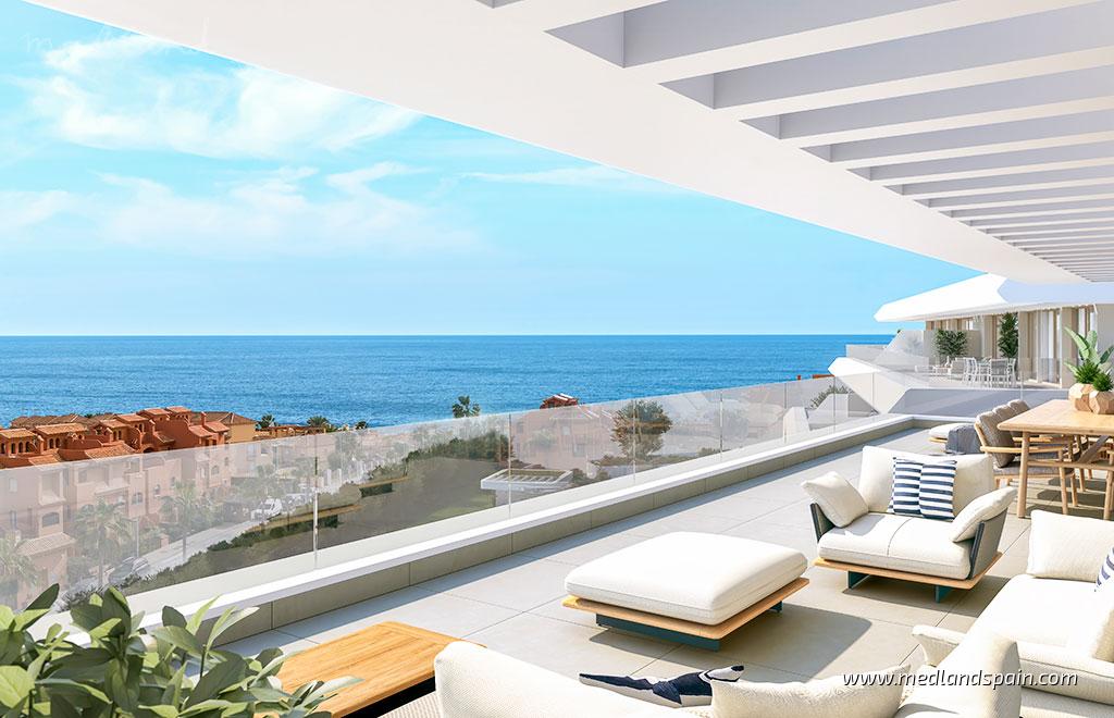 Apartament w Casares, Malaga, Hiszpania 2 sypialnie, 114 mkw. nr 105363