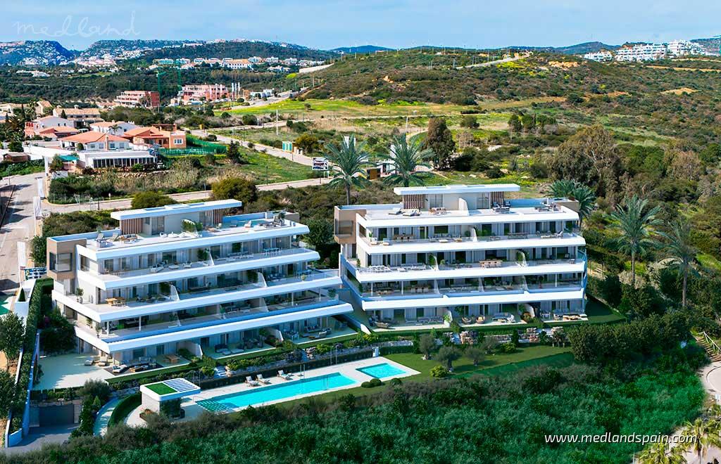 Apartament w Casares, Malaga, Hiszpania 2 sypialnie, 114 mkw. nr 105363