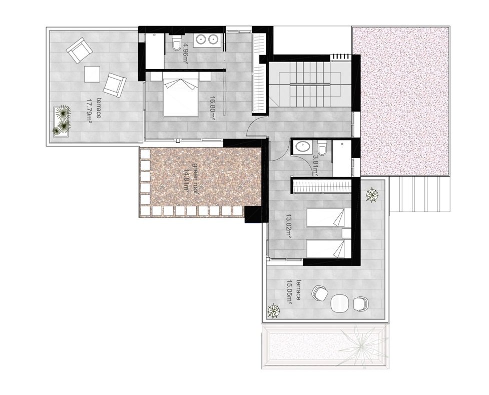 Talo Los Alcazares, Murcia, Espanja 4 makuuhuonetta, 173 m2 No. 23171