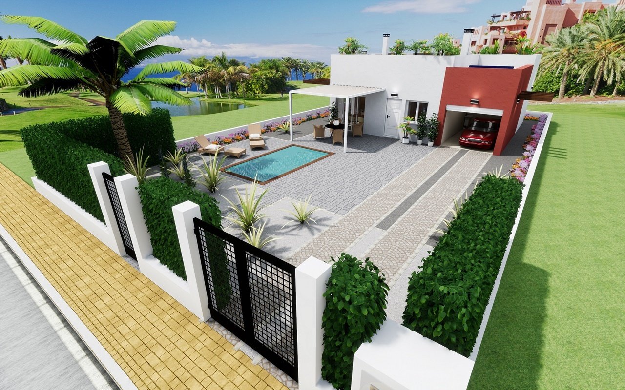 Talo Los Alcazares, Murcia, Espanja 3 makuuhuonetta, 94 m2 No. 23276
