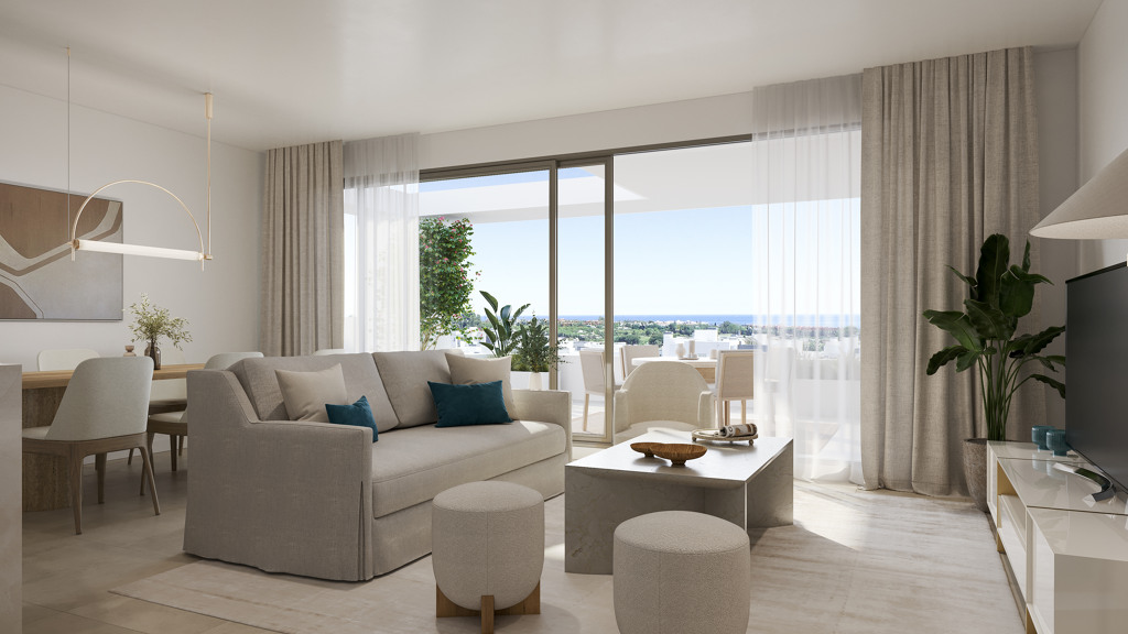 Wohnung in Estepona, Malaga, Spanien 1 Schlafzimmer, 88 m2 Nr. 100455