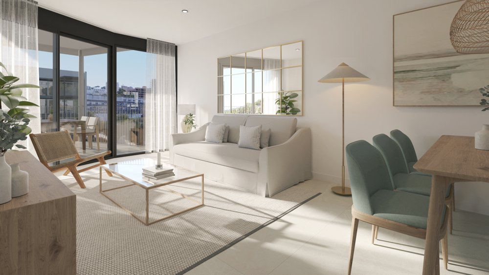 Lägenhet i Palmanova, Mallorca, Spanien 1 sovrum, 45 kvm. Nr. 103836