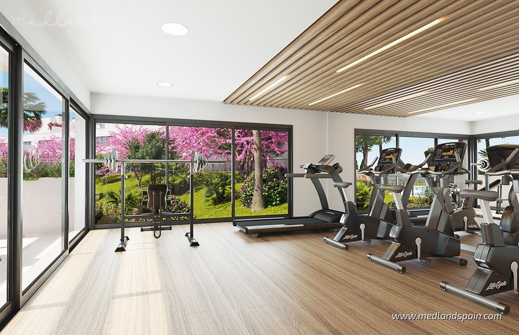 Appartamento a Estepona, Malaga, Spagna 3 camere da letto, 130 mq. N° 108568