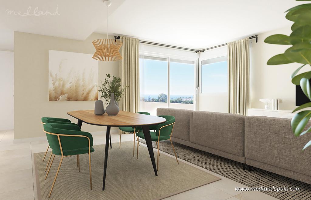 Appartamento a Estepona, Malaga, Spagna 3 camere da letto, 130 mq. N° 108568