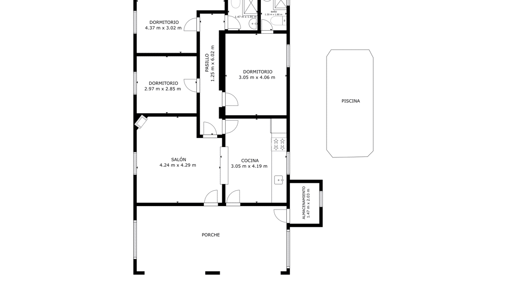 Villa i Chiclana de la Frontera, Cadiz, Spanien 3 sovrum, 122 kvm. Nr. 106802