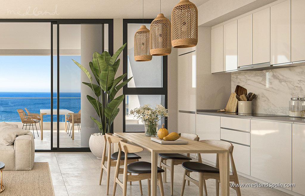 Apartamento en Calpe, Alicante, España 3 dormitorios, 109.17 m2 No. 108436