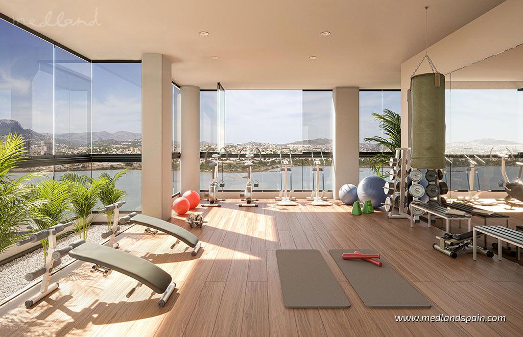 Apartamento en Calpe, Alicante, España 3 dormitorios, 109.17 m2 No. 108436