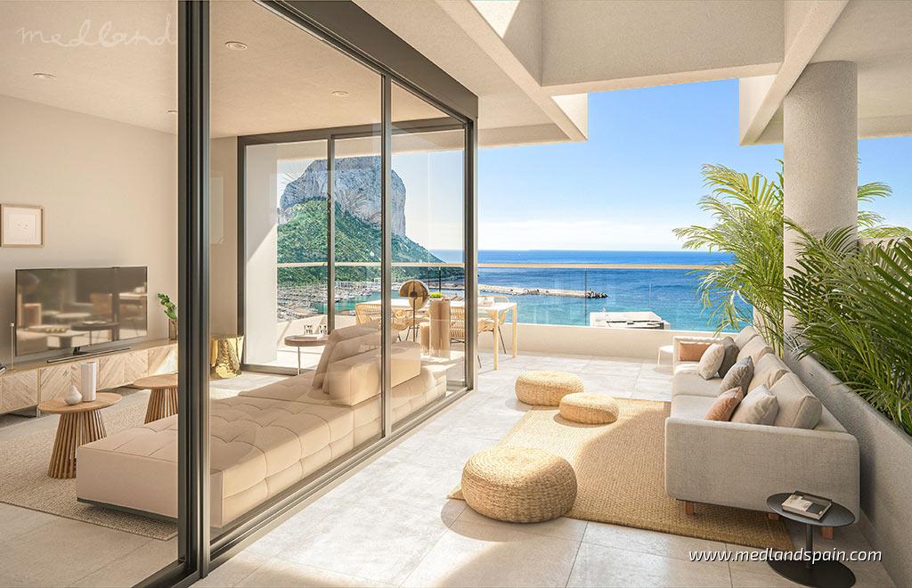 Apartamento en Calpe, Alicante, España 3 dormitorios, 109.17 m2 No. 108436