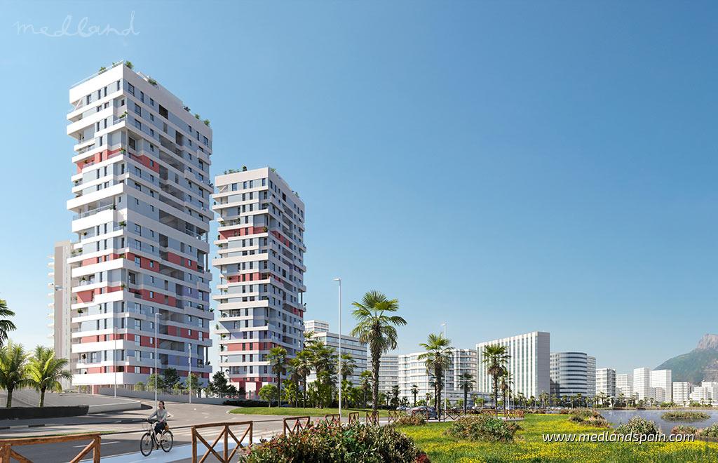 Apartamento en Calpe, Alicante, España 3 dormitorios, 109.17 m2 No. 108436