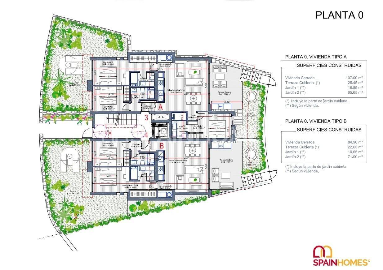 Huoneisto Cartagena, Murcia, Espanja 3 makuuhuonetta, 119 m2 No. 57916