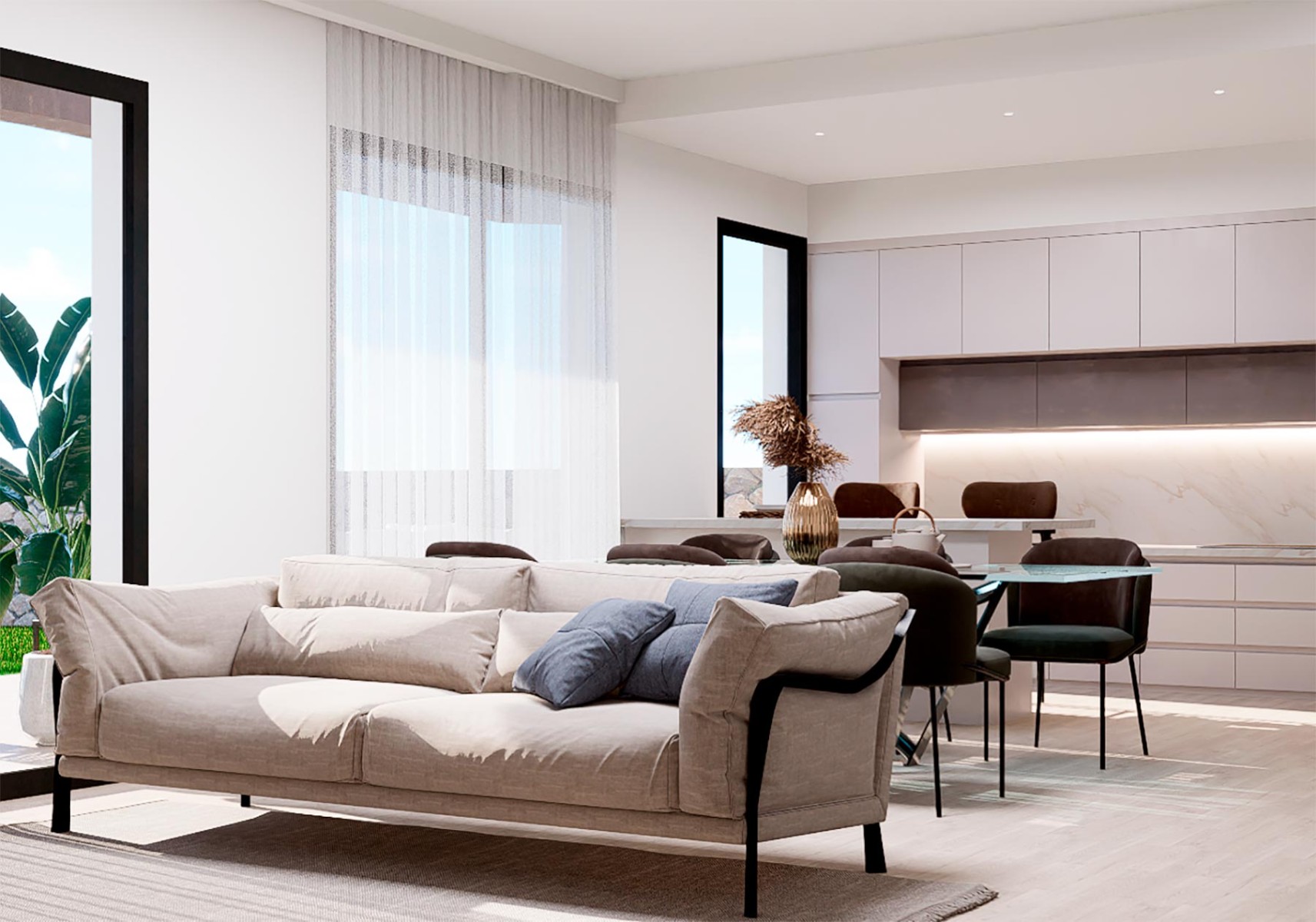 Bungalow en Finestrat, Alicante, España 3 dormitorios, 97 m2 No. 112354